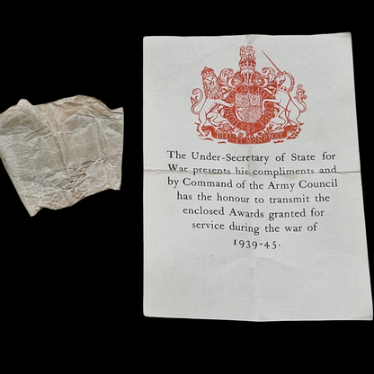 WW2 British Medal Group Mentioned in Despatches 1st Army Africa Italy Star MiD