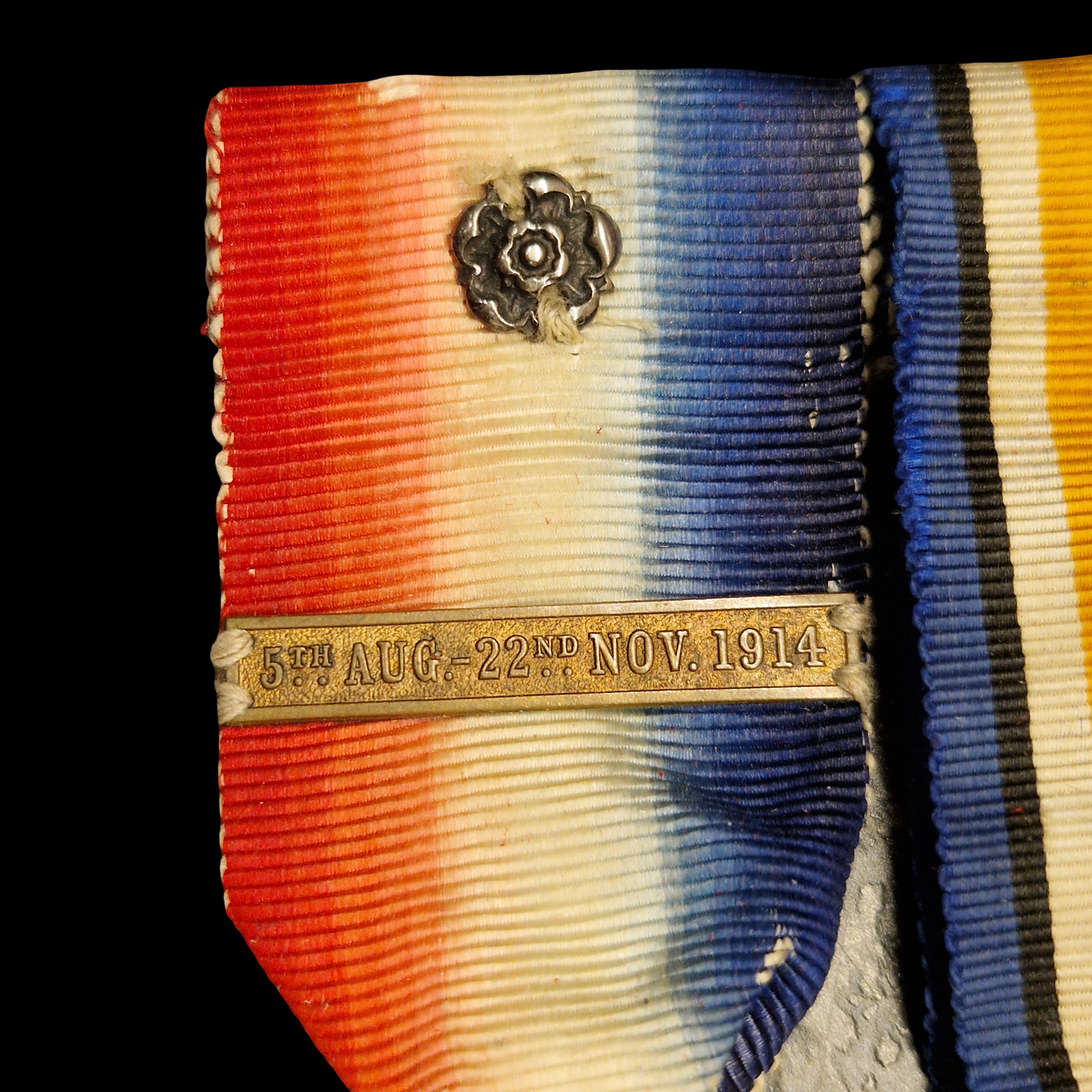 Border Regiment - x3 Wounded in Action 1914, 1916, 1917 - WW1 1914 Medal Trio from London