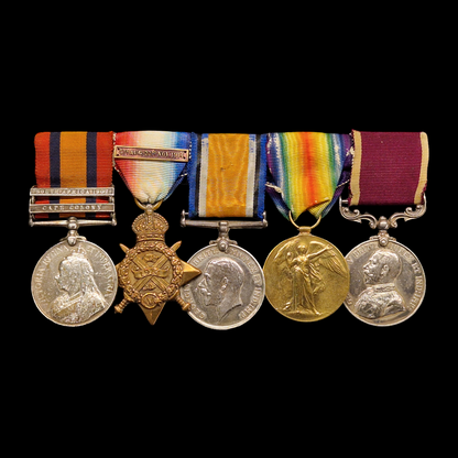 Coldstream Guards Boer War WW1 Medal Group LSGC Mentioned for Valuable Service from Aston
