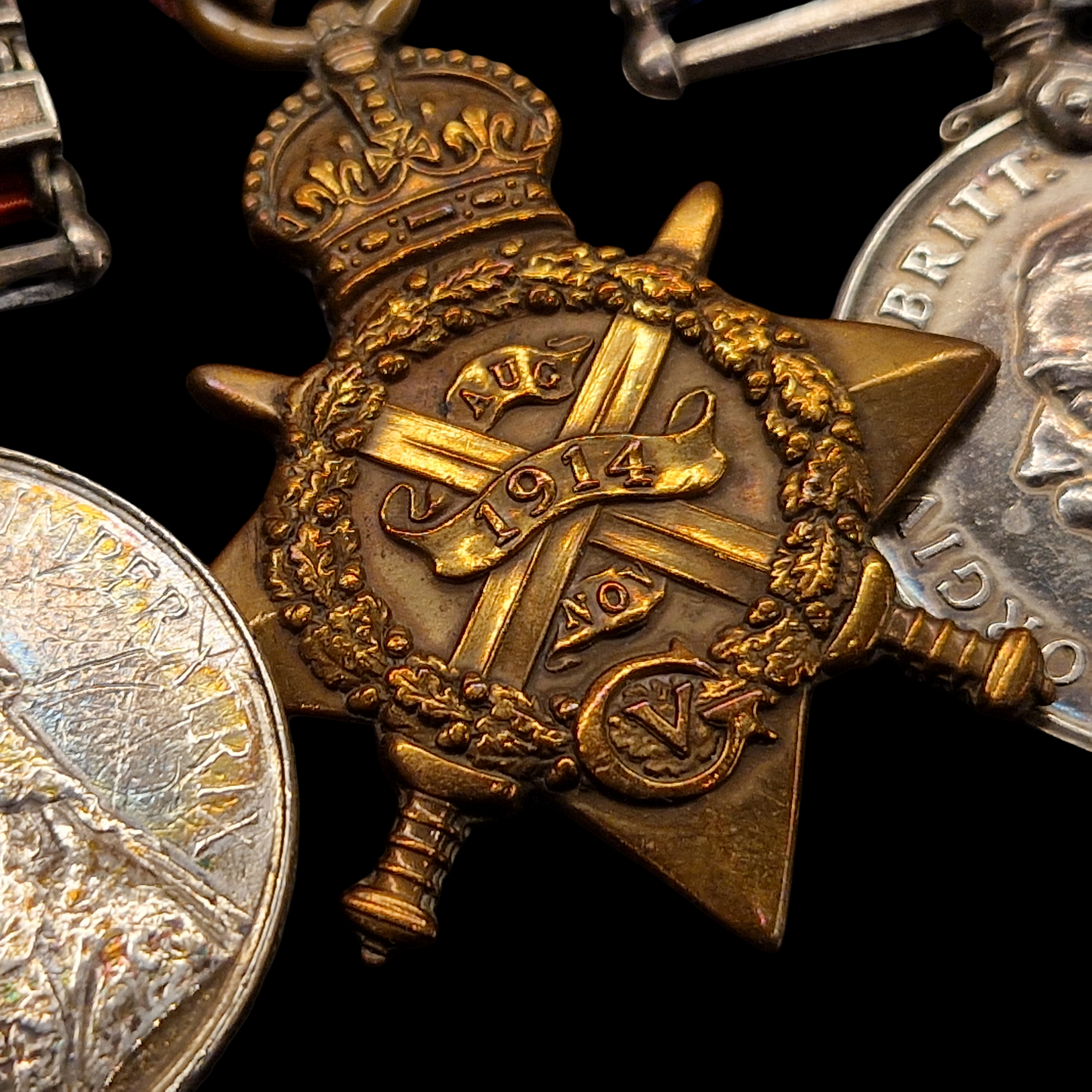 Coldstream Guards Boer War WW1 Medal Group LSGC Mentioned for Valuable Service from Aston