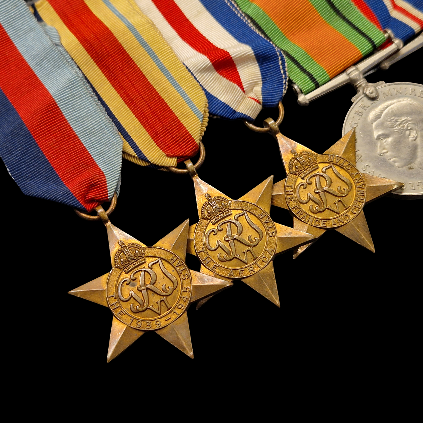 Royal Artillery WW2 British Medal Group North Africa France Wiltshire Regiment