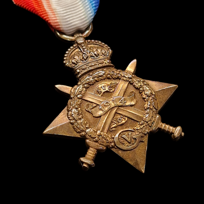 Cameron Highlanders KIA 1914 Mons Star Medal Pte Cumming Isle of Skye