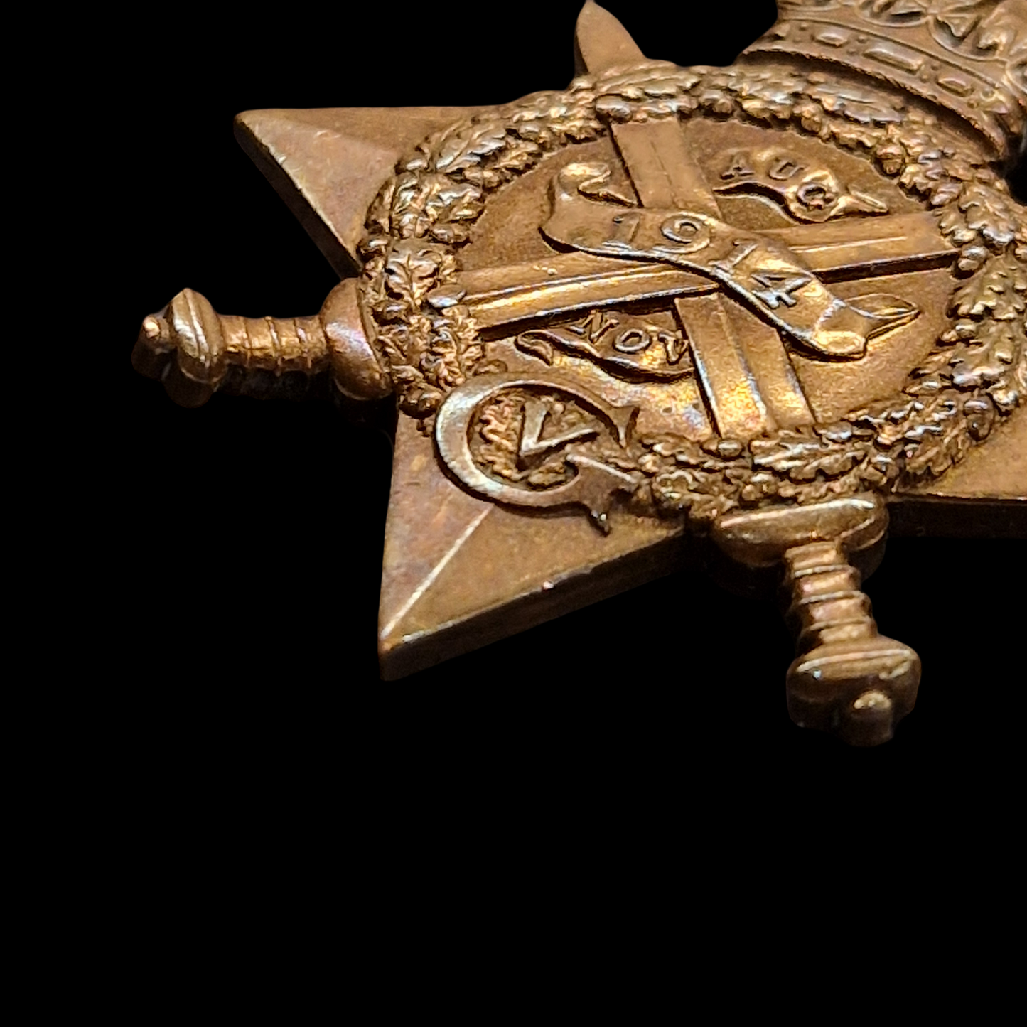 Cameron Highlanders KIA 1914 Mons Star Medal Pte Cumming Isle of Skye