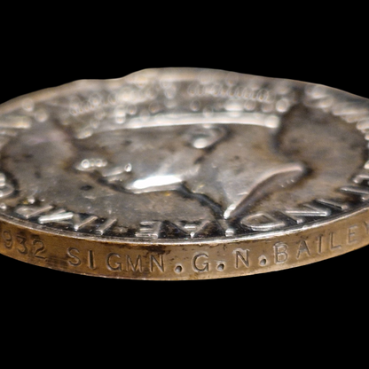 Royal Engineers Royal Signals Father & Son WW1 WW2 Medal Group Palestine Luton