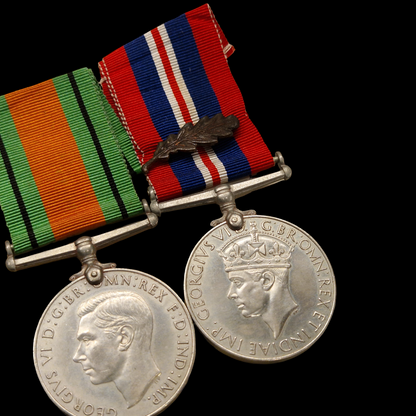 Mentioned in Despatched MID WW2 Medal Group North Africa Royal Army Service Corps RASC from Manchester