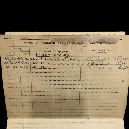 103 Field Bakery, Royal Army Service Corps WW2 British Medal Group A.C.C. from Didcot