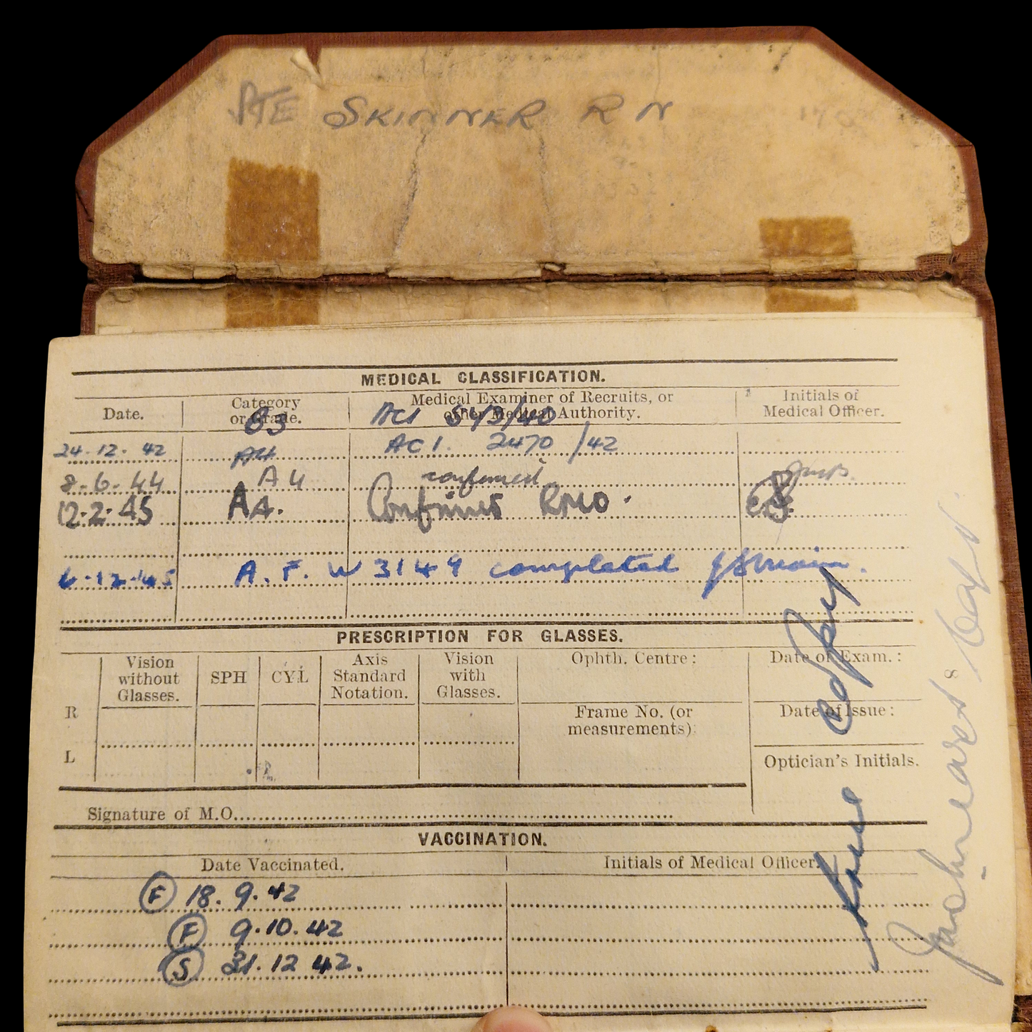 103 Field Bakery, Royal Army Service Corps WW2 British Medal Group A.C.C. from Didcot