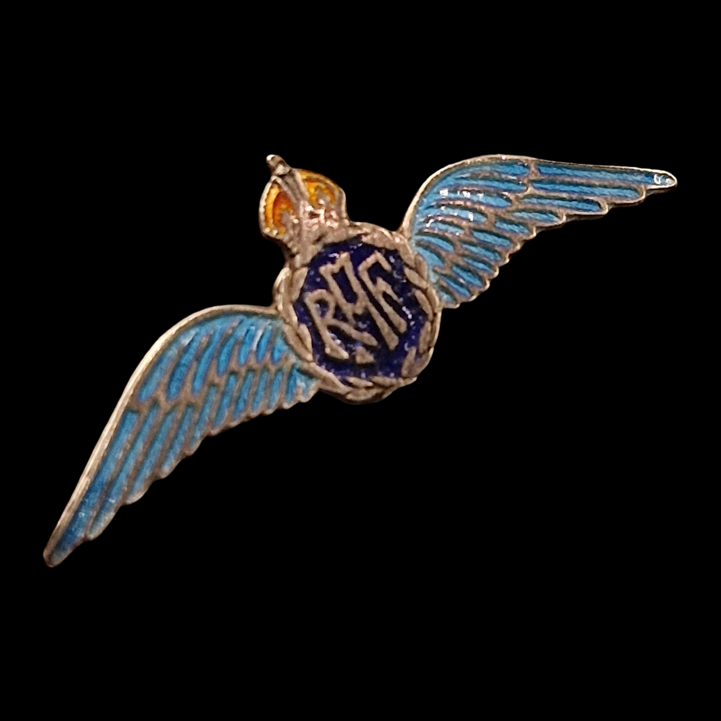 WW2 British Silver Royal Air Force Sweetheart Brooch Badge
