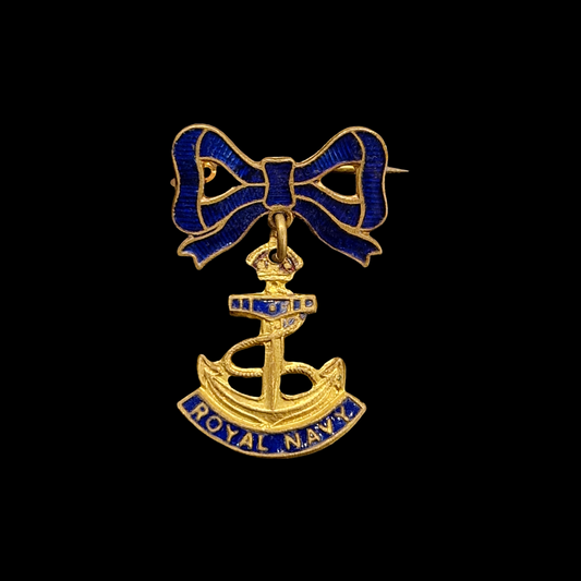 WW2 British Royal Navy Sweetheart Pin