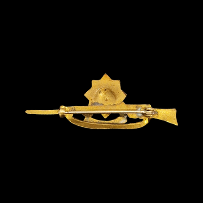 WW1 British Cheshire Regiment Sweetheart / Pin Badge