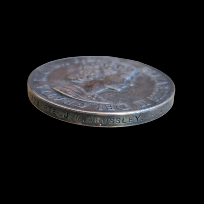 General Service Medal 1918–62 Cyprus Clasp - Private J. M. Crossley, Royal Army Pay Corps