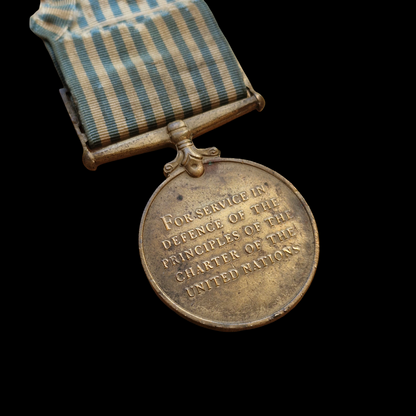 Original British Issue United Nations Korea Service Medal UK UN Full Size
