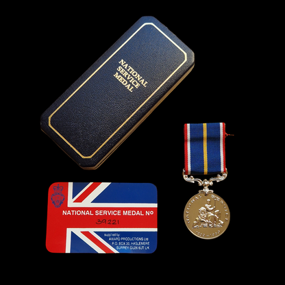 National Service Commemorative Medal – UK Armed Forces – Full Size