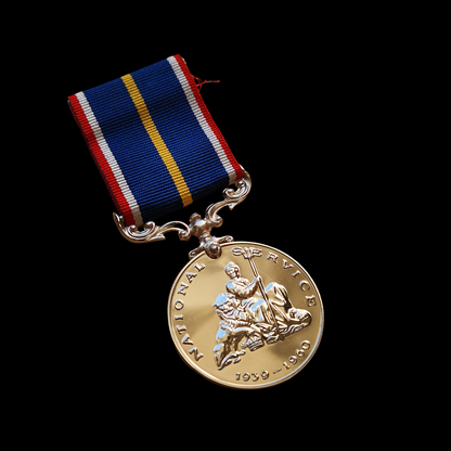National Service Commemorative Medal – UK Armed Forces – Full Size