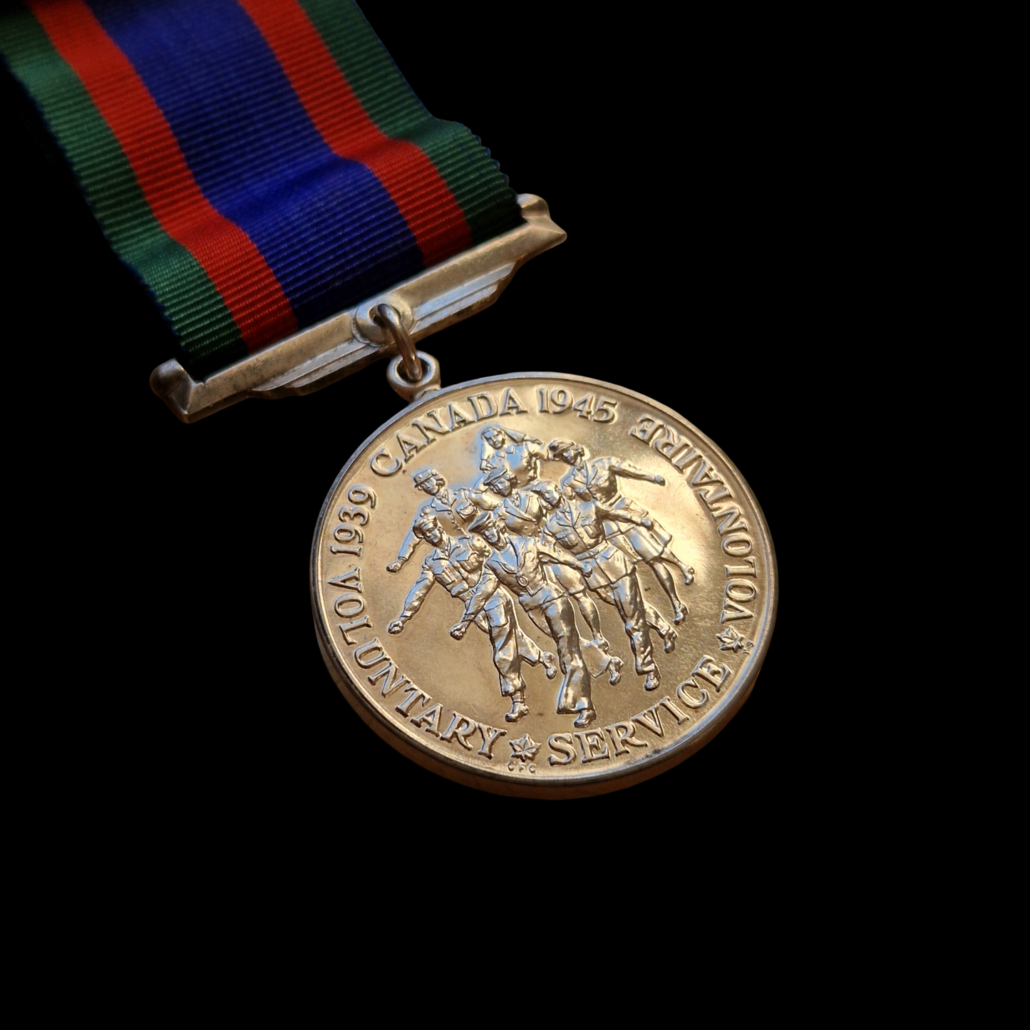 WW2 Canadian Volunteer Service Medal – Second World War Medal in Box