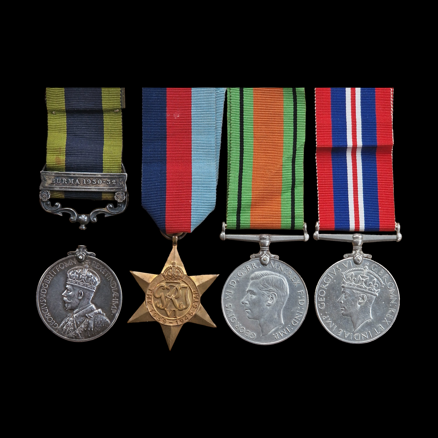 Oxfordshire and Buckinghamshire Light Infantry WW2 Medal Group Sgt. Accidentally Killed 1943