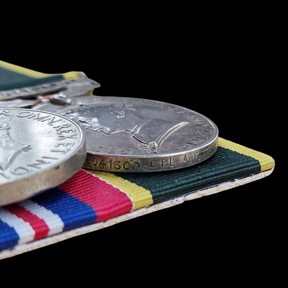 Royal Electrical and Mechanical Engineers WIA 1945 WW2 British Medal Group REME