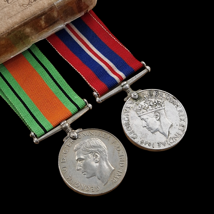 Royal Navy WW2 British Medal Defence War Medals Chorley Lancashire