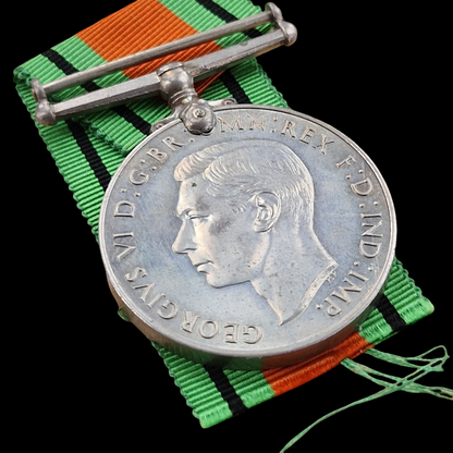 Home Front WW2 Defence Medal to Archibald Cecil Little, Trumpington, Cambridge