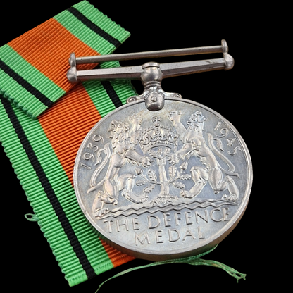 Home Front WW2 Defence Medal to Archibald Cecil Little, Trumpington, Cambridge