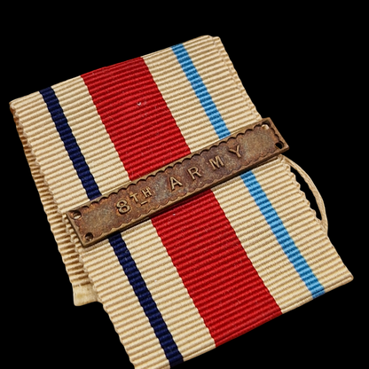 Royal Engineers WW2 British Medal Group 8th Army Africa Star Walworth London