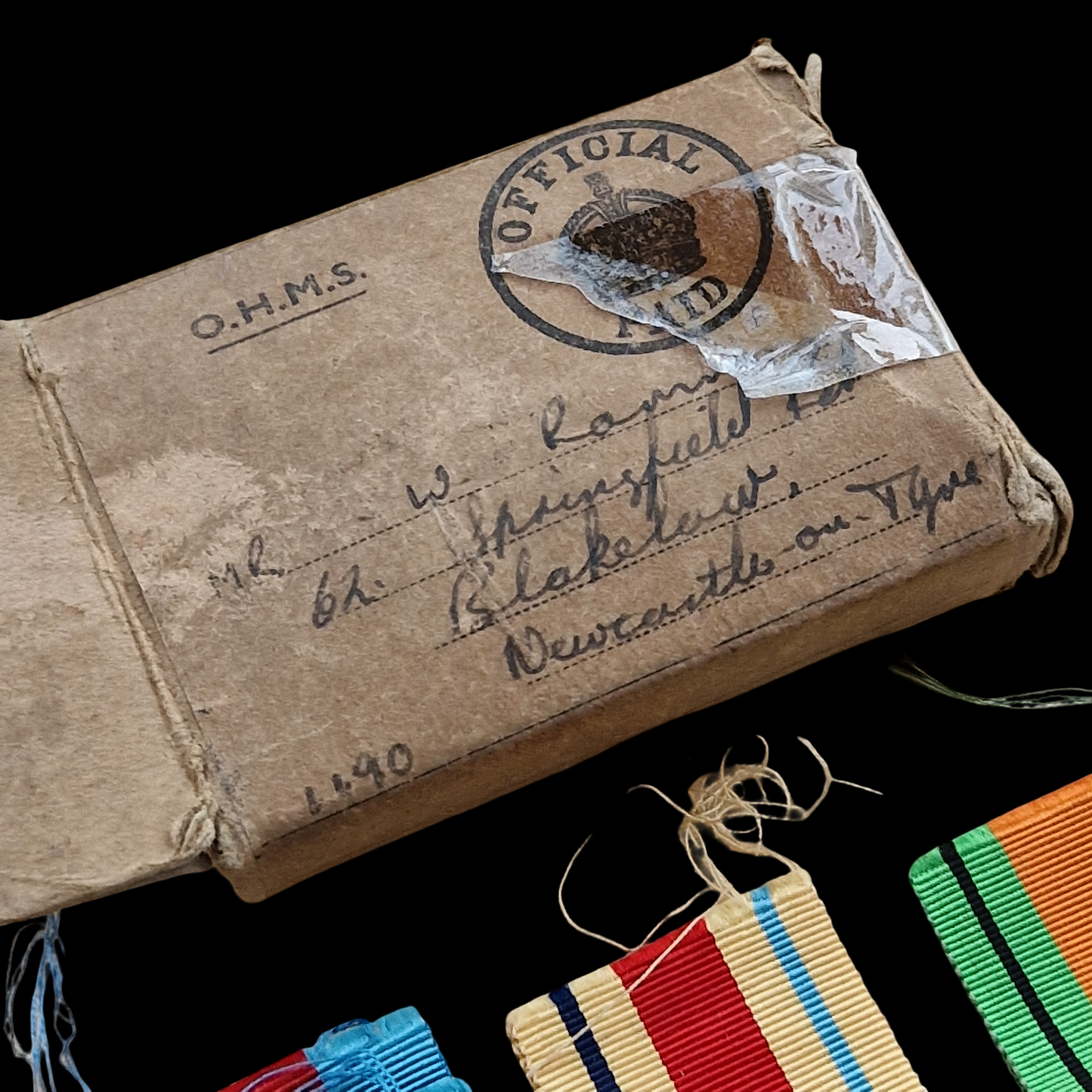 Coast Artillery Regiment Royal Artillery WW2 Medal Group 8th Army North Africa from Newcastle