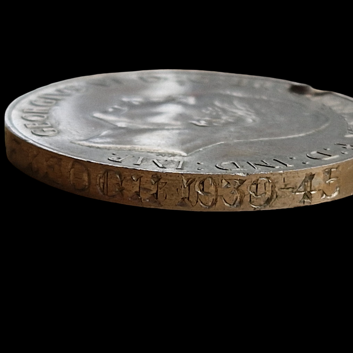 WW2 British Defence Medal “Presented to F. KEOGH 1939–45”