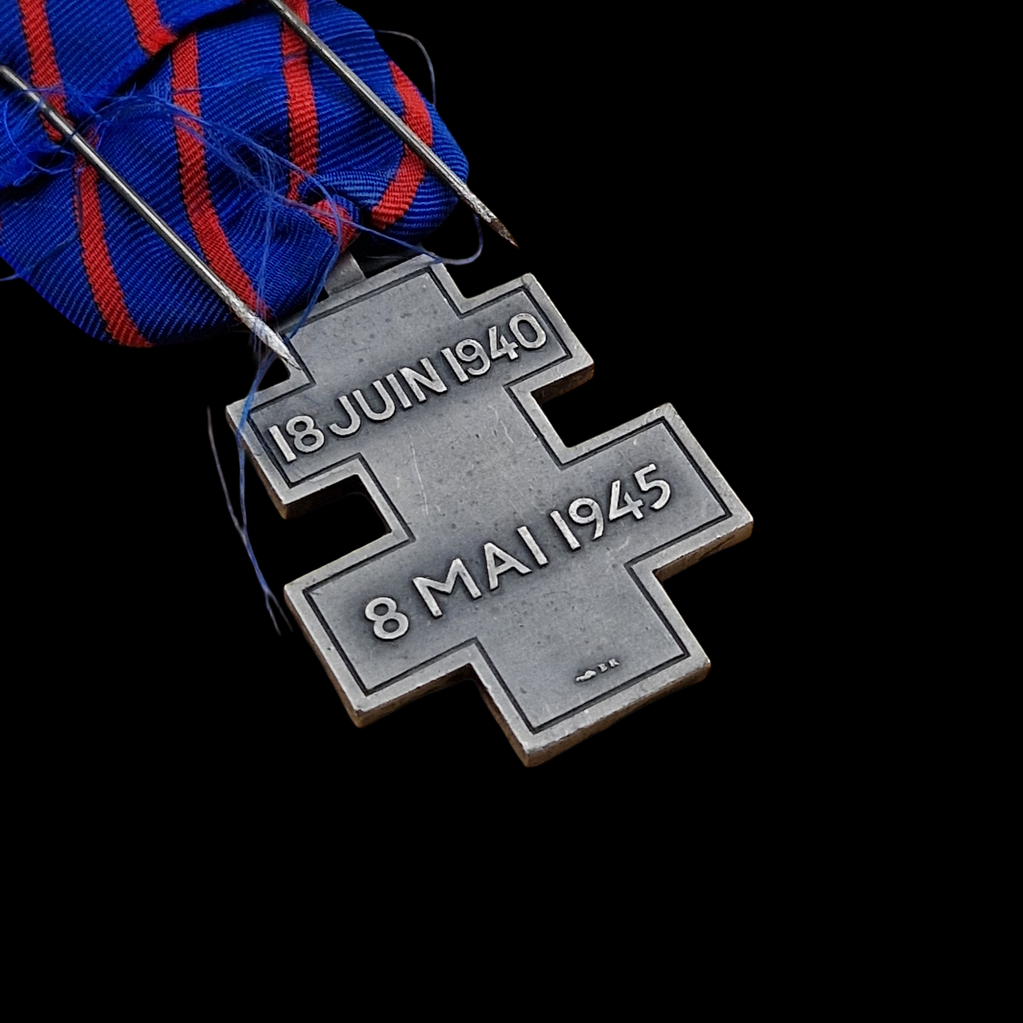 WW2 France Libre French Medal Voluntary Service Free France 1940-1945