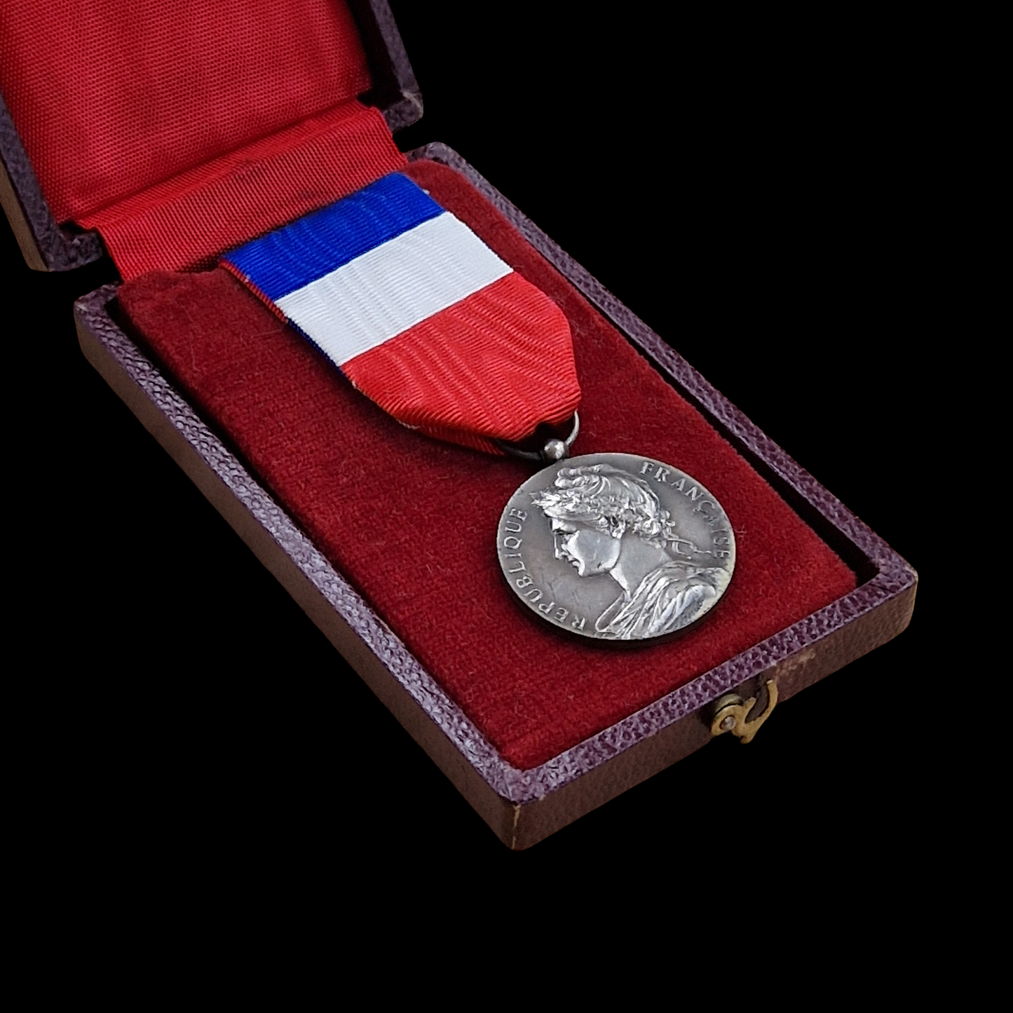 French Medal of Honour of Labour (Medaille D'Honneur du Travail) in Box