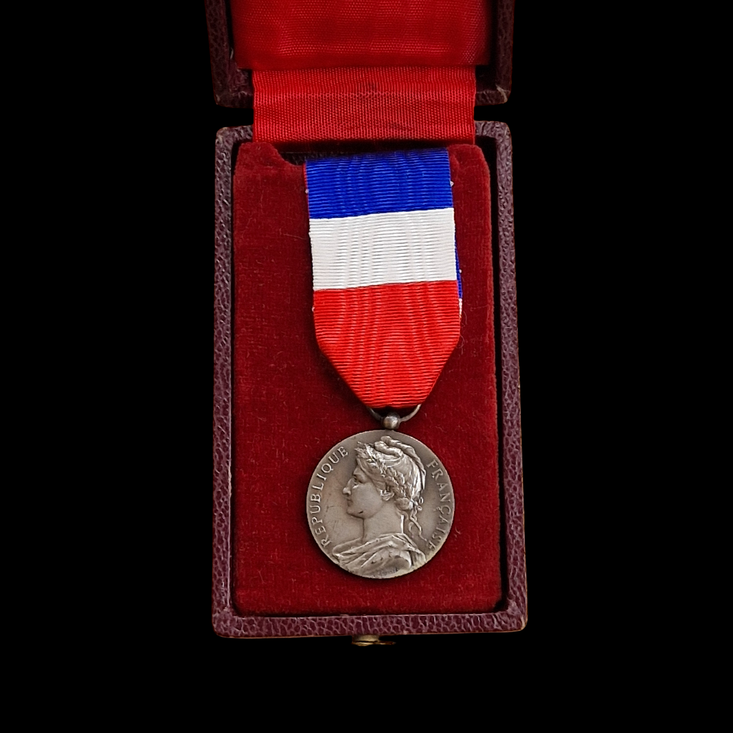 French Medal of Honour of Labour (Medaille D'Honneur du Travail) in Box