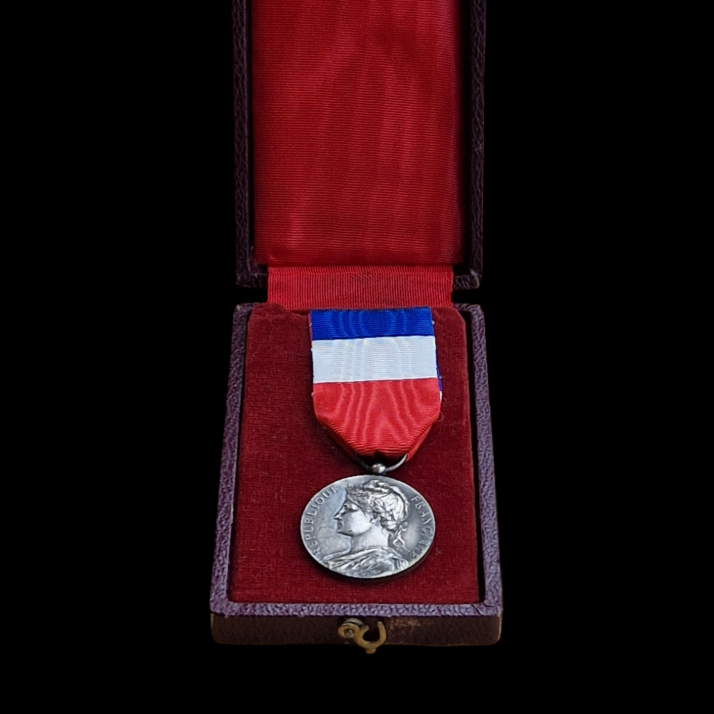 French Medal of Honour of Labour (Medaille D'Honneur du Travail) in Box