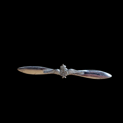 WW2 Royal Air Force Tie Pin Badge King's Crown