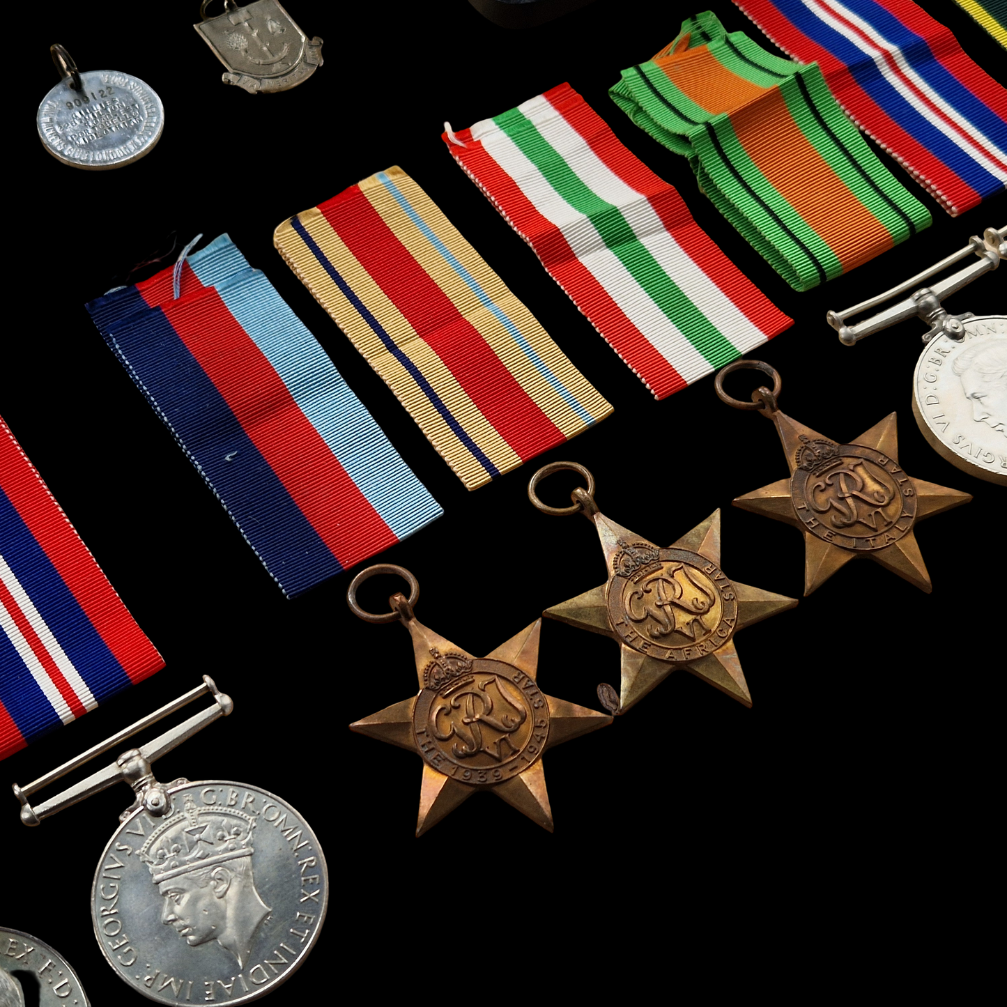 Gillies Family Edinburgh WW2 British Medal Groups RAF & Royal Artillery Officer