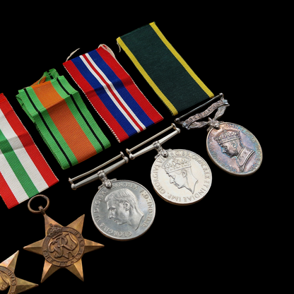 Gillies Family Edinburgh WW2 British Medal Groups RAF & Royal Artillery Officer
