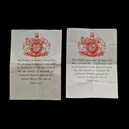 Gillies Family Edinburgh WW2 British Medal Groups RAF & Royal Artillery Officer