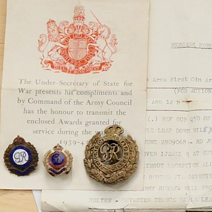964 Port Construction & Repair Company, Royal Engineers WW2 Medal Group Glasgow