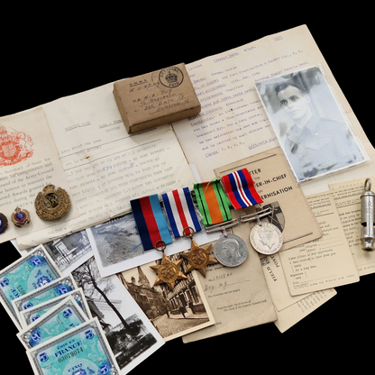 964 Port Construction & Repair Company, Royal Engineers WW2 Medal Group Glasgow