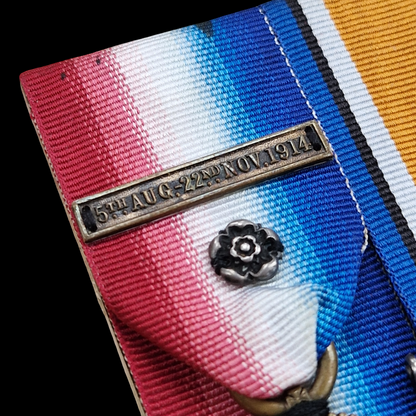 6th Dragoon Guards (Carabiniers) attd 1st Life Guards 1914 Star WW1 Medal Trio
