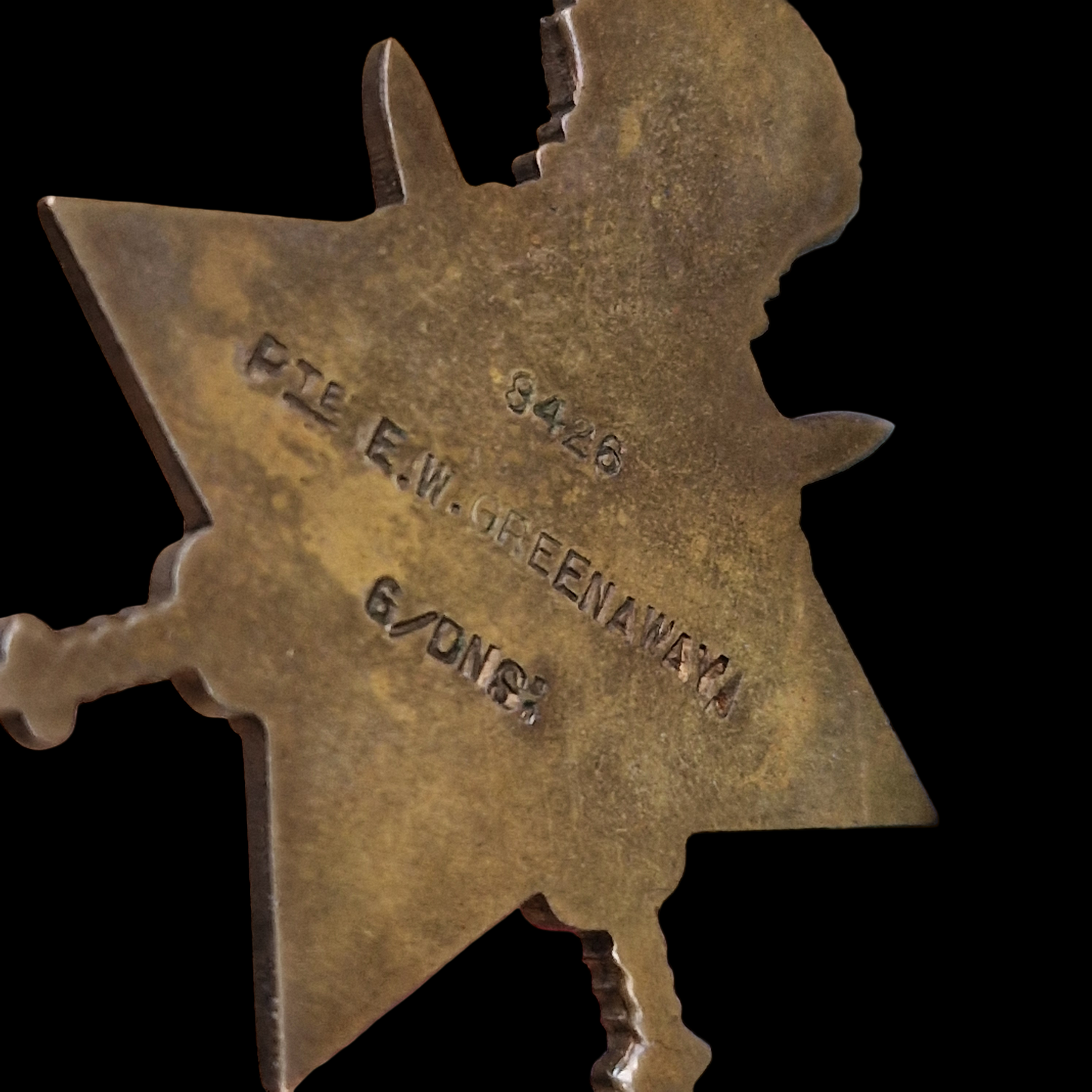 6th Dragoon Guards (Carabiniers) attd 1st Life Guards 1914 Star WW1 Medal Trio