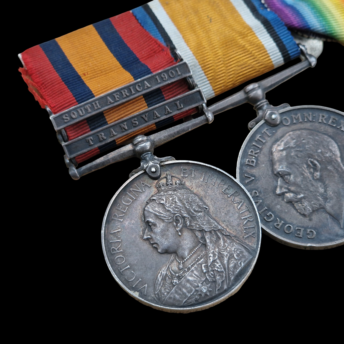 Scottish Horse Boer War WW1 Group Territorial Force War Medal Kingussie Camerons