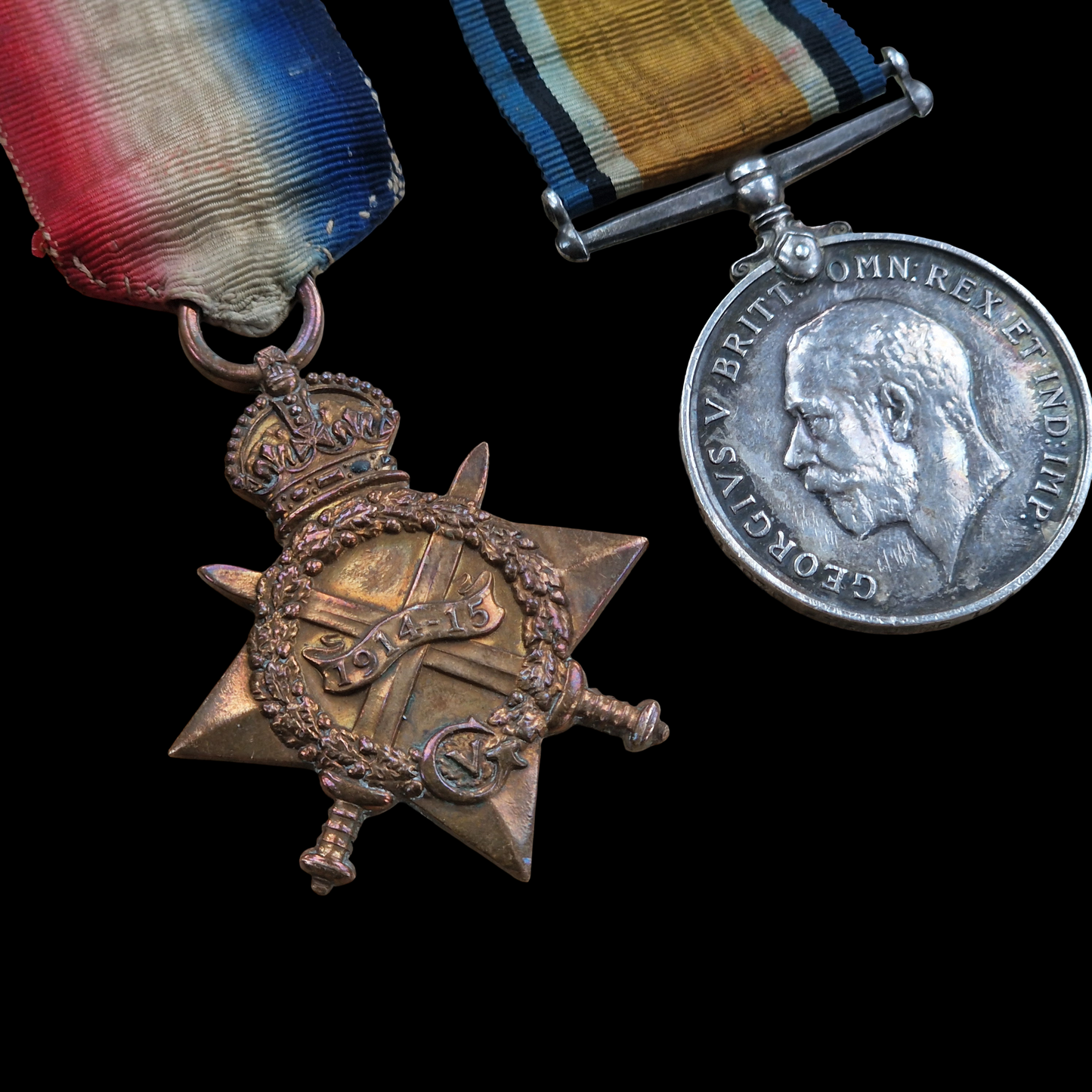 Cameron Highlanders PIPER WW1 Medal Trio 1914 Christmas Tin from Girvan, Ayr