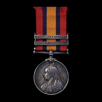 6th Cameron Highlanders KIA Loos 1915 VC Action Captain & Ad QSA Medal Sligo RGA