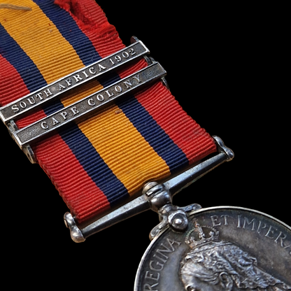 6th Cameron Highlanders KIA Loos 1915 VC Action Captain & Ad QSA Medal Sligo RGA