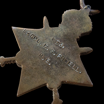 Royal Engineers Territorial Efficiency Medal Group WW1 Powell from Limehouse