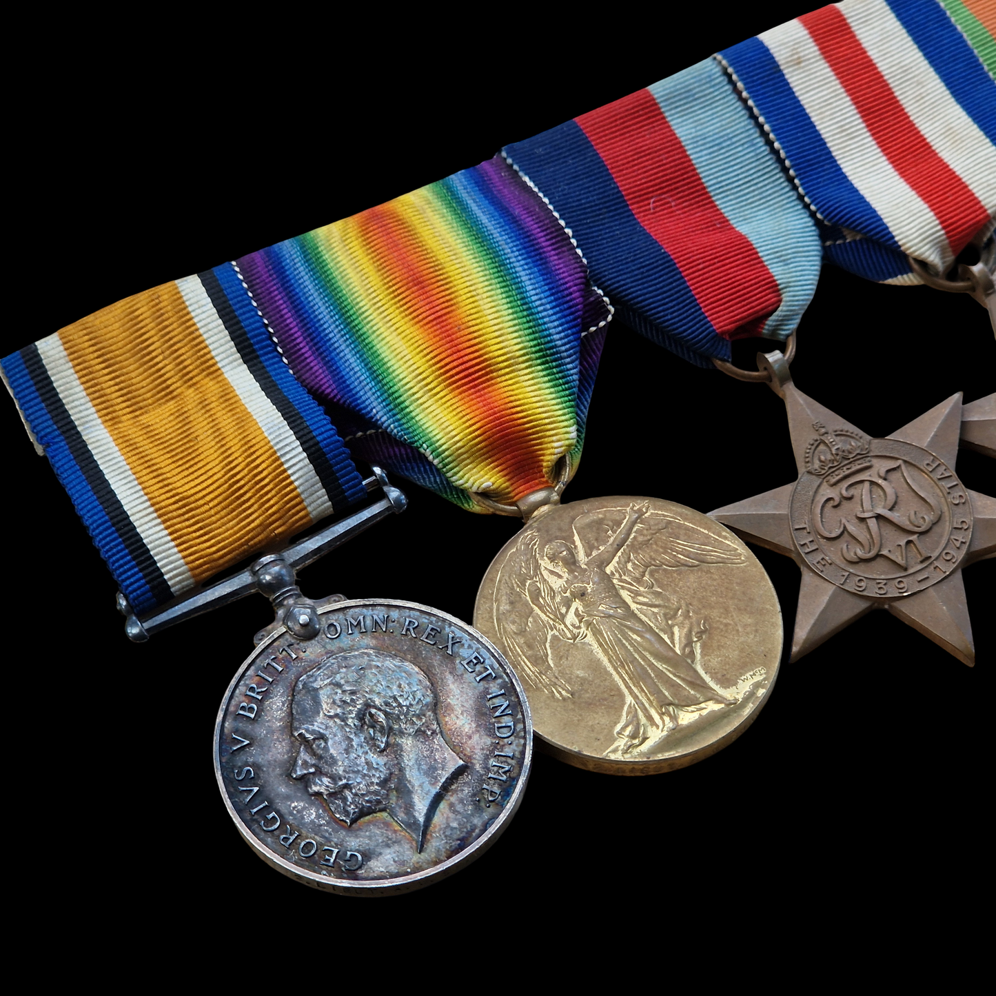 Middlesex Regiment Officer x2 WIA WW1 Medal Group WW2 RASC Lupus St London Shawe