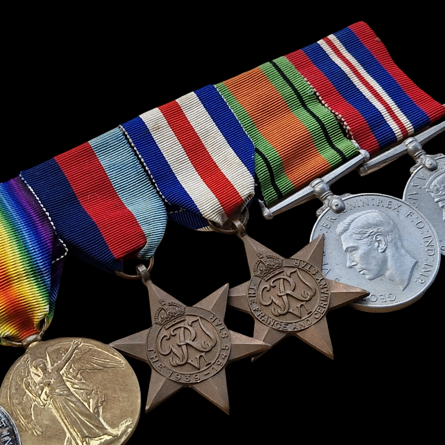 Middlesex Regiment Officer x2 WIA WW1 Medal Group WW2 RASC Lupus St London Shawe