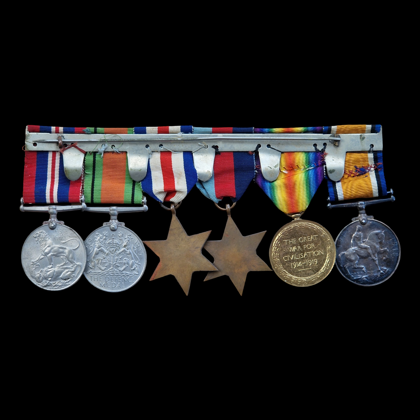 Middlesex Regiment Officer x2 WIA WW1 Medal Group WW2 RASC Lupus St London Shawe