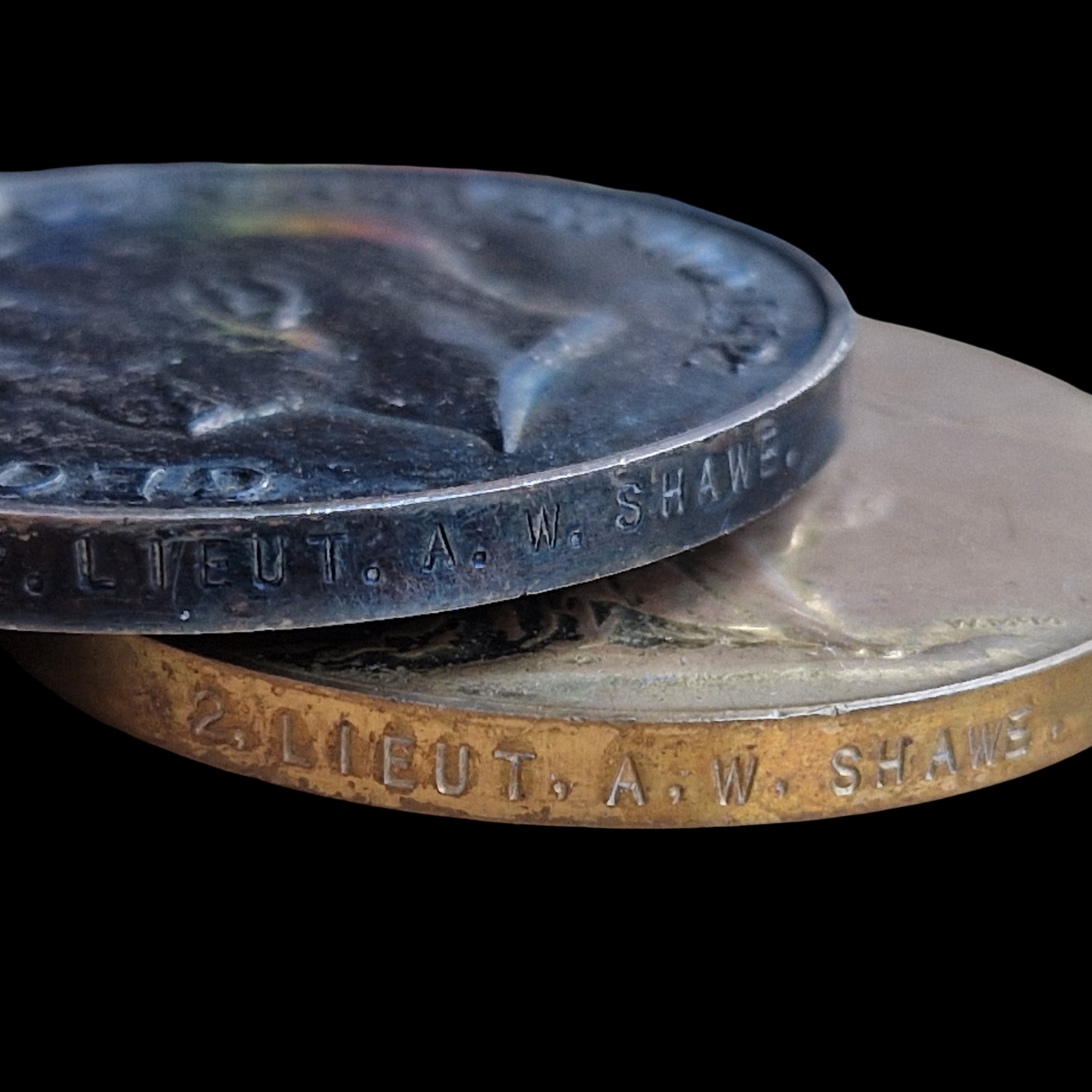 Middlesex Regiment Officer x2 WIA WW1 Medal Group WW2 RASC Lupus St London Shawe