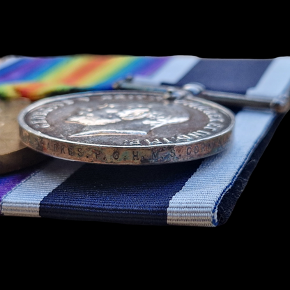 Royal Navy Long Service Medal Group Served WW2 from Petersfield, Hampshire