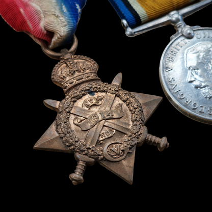 2nd Bn Yorkshire Regiment Wounded WW1 1914 Star Medal Trio Morley Yorkshire